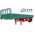 China 2 axles side wall open semi trailer/column board type truck semi trailer